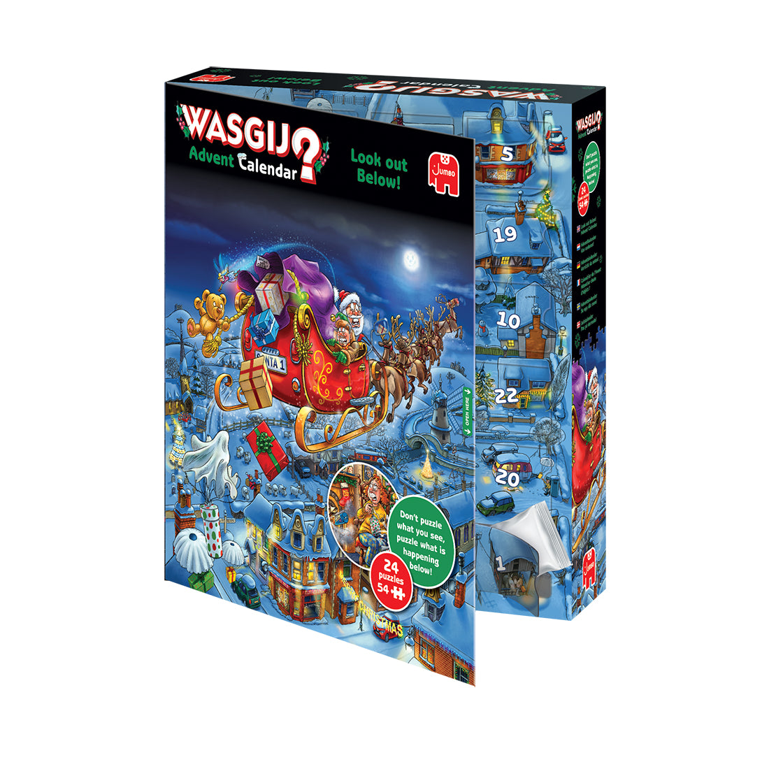 Wasgij - Julkalender (24 x 54 bitar)