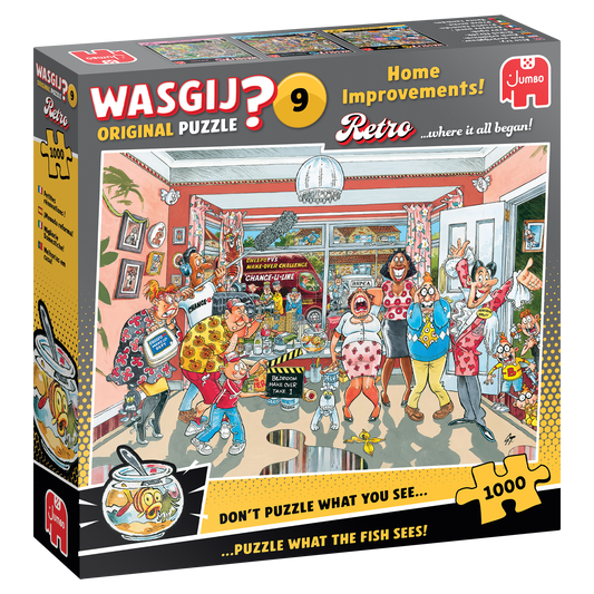 Wasgij Retro Original 9 - Home Improvements! (1 000)